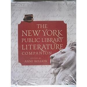 Vintage 2001 NY Public Library Literature Companion Paperback Book Anne Skillion